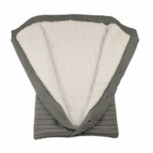 Load image into Gallery viewer, Warm Soft Cotton Knitting Envelope Newborn Baby Sleeping Bag