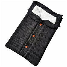 Load image into Gallery viewer, Warm Soft Cotton Knitting Envelope Newborn Baby Sleeping Bag