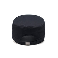 Load image into Gallery viewer, Men Washed Distress Bamboo Cotton Cloth Cap Large Mesh Flat Cap