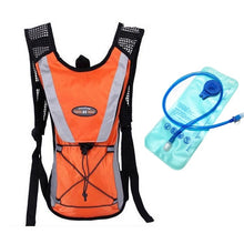 Load image into Gallery viewer, Outdoor Sports Mountaineering Cycling Backpack with 2L Water Bag, Blue with Water Bag, Red with Water Bag, Orange with Water Bag, Black with Water Bag, Pink with Water Bag, Green with Water Bag