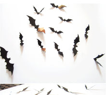 Load image into Gallery viewer, Halloween Stereo Wall Stickers Simulation Bat Stickers