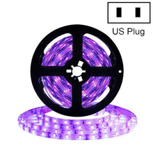 Load image into Gallery viewer, 2835 SMD UV Purple Light Strip LED Lamp Decorative Light Strip, Waterproof 5m, Bare Board 5m, Waterproof 10m, Bare Board 10m