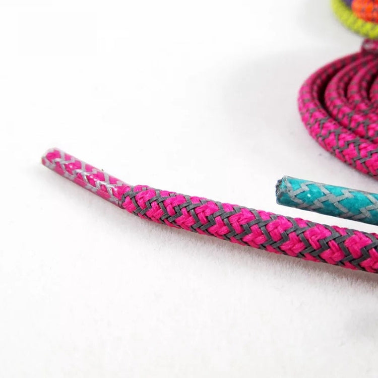 Reflective Shoe laces Round Sneakers ShoeLaces Kids Adult Outdoor Sports Shoelaces, 100cm, 120cm