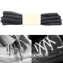 Load image into Gallery viewer, Reflective Shoe laces Round Sneakers ShoeLaces Kids Adult Outdoor Sports Shoelaces, 100cm, 120cm
