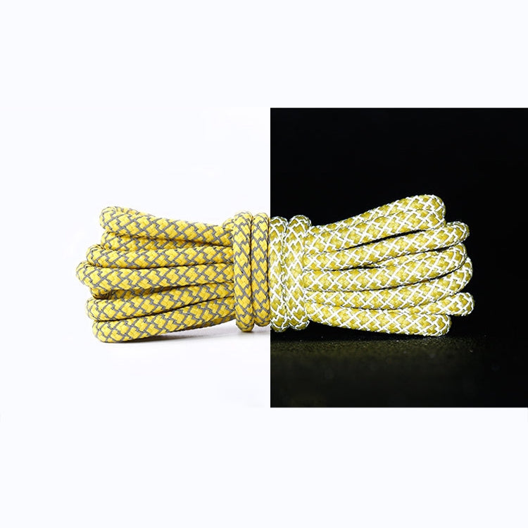 Reflective Shoe laces Round Sneakers ShoeLaces Kids Adult Outdoor Sports Shoelaces