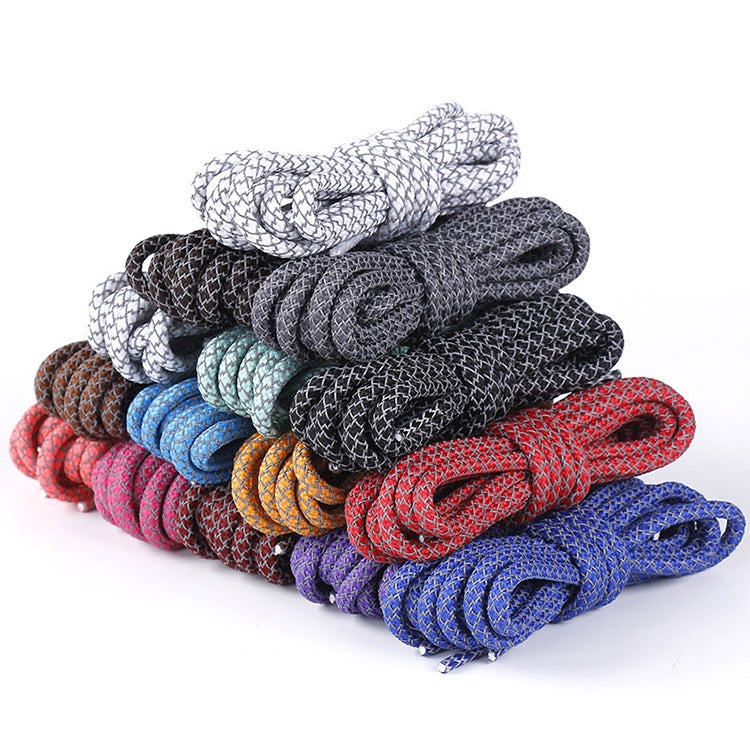 Reflective Shoe laces Round Sneakers ShoeLaces Kids Adult Outdoor Sports Shoelaces