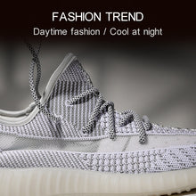 Load image into Gallery viewer, Reflective Shoe laces Round Sneakers ShoeLaces Kids Adult Outdoor Sports Shoelaces