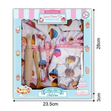 Load image into Gallery viewer, 11 PCS / Set Kids Cooking Baking Kit Kitchen Chef Costume Role Play Apron Hat Gloves Set for Children
