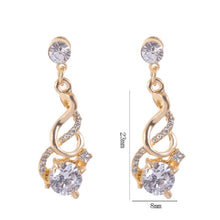 Load image into Gallery viewer, Fashion Wedding Zircon Crystal Jewelry Sets for Women