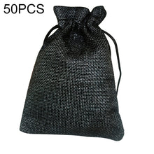 Load image into Gallery viewer, 50 PCS Multi size Linen Jute Drawstring Gift Bags Sacks Wedding Birthday Party Favors Drawstring Gift Bags, 7x9cm, 9x12cm, 10x14cm