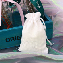 Load image into Gallery viewer, 50 PCS Multi size Linen Jute Drawstring Gift Bags Sacks Wedding Birthday Party Favors Drawstring Gift Bags, 20x30cm