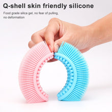 Load image into Gallery viewer, Silicone Scalp Shower Massage Brush Soft Baby Bath Brush, Silicone Scalp Bath Brush