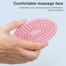 Load image into Gallery viewer, Silicone Scalp Shower Massage Brush Soft Baby Bath Brush, Silicone Scalp Bath Brush