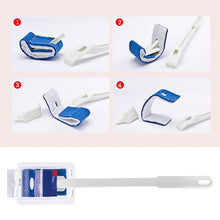 Load image into Gallery viewer, No Dead Corner Soft Bristles Disposable Toilet Brush, White, Black, Blue, Green