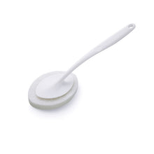 Load image into Gallery viewer, Bathroom Long Handle Cleaning Sponge Brush Floor Tile Decontamination Scouring Pad