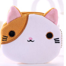 Load image into Gallery viewer, Cute Cat Coin Purse Children Plush Coin Purse