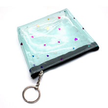 Load image into Gallery viewer, Mini Waterproof PVC Jelly Coin Purse Transparent Zipper Bag