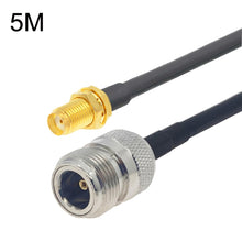 Load image into Gallery viewer, SMA Female to N Female RG58 Coaxial Adapter Cable, SMA Female to N Female 0.5m, SMA Female to N Female 1m, SMA Female to N Female 1.5m, SMA Female to N Female 3m, SMA Female to N Female 5m, SMA Female to N Female 10m