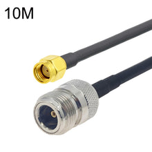 Load image into Gallery viewer, RP-SMA Male to N Female RG58 Coaxial Adapter Cable, RP-SMA Male to N Female 0.5m, RP-SMA Male to N Female 1m, RP-SMA Male to N Female 1.5m, RP-SMA Male to N Female 3m, RP-SMA Male to N Female 5m, RP-SMA Male to N Female 10m