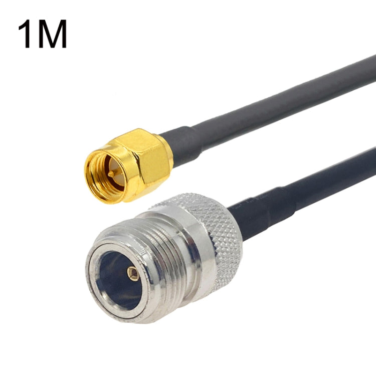 SMA Male to N Female RG58 Coaxial Adapter Cable, SMA Male to N Female 0.5m, SMA Male to N Female 1m, SMA Male to N Female 1.5m, SMA Male to N Female 3m, SMA Male to N Female 5m, SMA Male to N Female 10m