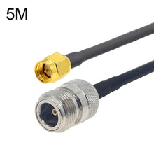 Load image into Gallery viewer, SMA Male to N Female RG58 Coaxial Adapter Cable, SMA Male to N Female 0.5m, SMA Male to N Female 1m, SMA Male to N Female 1.5m, SMA Male to N Female 3m, SMA Male to N Female 5m, SMA Male to N Female 10m