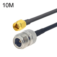 Load image into Gallery viewer, SMA Male to N Female RG58 Coaxial Adapter Cable, SMA Male to N Female 0.5m, SMA Male to N Female 1m, SMA Male to N Female 1.5m, SMA Male to N Female 3m, SMA Male to N Female 5m, SMA Male to N Female 10m