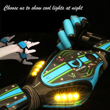 Load image into Gallery viewer, Gesture Sensing Remote Control Twisting Car Light Music Deformation Car Drift Traverse Dance Off-road Stunt Car