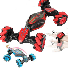 Load image into Gallery viewer, Gesture Sensing Remote Control Twisting Car Light Music Deformation Car Drift Traverse Dance Off-road Stunt Car