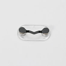 Load image into Gallery viewer, Magnetic Glasses Holder Magnetic Brooch Number Plate Headset Glasses Clip, Black, Silver, White Diamond, Colored Diamond