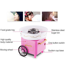 Load image into Gallery viewer, Retro Trolley Mini Cotton Candy Machine, U.S. Regulations 110 V, European Regulations 220 V, Australian Regulations 220 V, British Regulations 220 V, National Standard 220 V