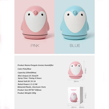 Load image into Gallery viewer, 220ml Aroma Humidifier Cute Penguin USB Air Diffuser Home Office Car Mist Maker Air Purifier