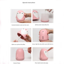 Load image into Gallery viewer, 220ml Aroma Humidifier Cute Penguin USB Air Diffuser Home Office Car Mist Maker Air Purifier