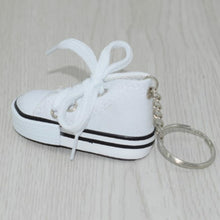 Load image into Gallery viewer, 2 PCS Mini Simulation Canvas Shoes Sneaker Keychain Pendant