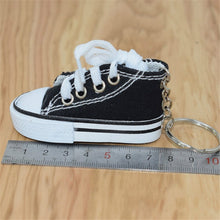 Load image into Gallery viewer, 2 PCS Mini Simulation Canvas Shoes Sneaker Keychain Pendant
