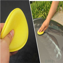 Load image into Gallery viewer, 5 PCS Car Vehicle Wax Polish Foam Sponge Hand Soft Wax Yellow Sponge Pad for Car Detailing Care Wash, 5 PCS