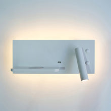Load image into Gallery viewer, Wireless Wall Lamp USB 5V Charger Wall Lights Hotel Headboard Reading Lighting Spot Luminaire Lamp, Left