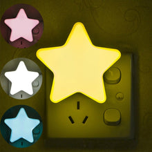 Load image into Gallery viewer, Light Sensor Control Mini Star LED Night Light,, EU Plug, US Plug