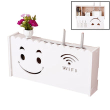 Load image into Gallery viewer, Socket Router Storage Box Set-top Box Decoration TV Cabinet Living Room Junction Box, 52x25x9.5cm, 40.5x20.5x9.5cm