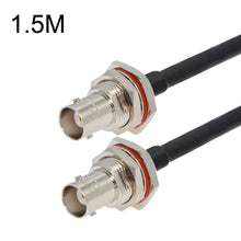 Load image into Gallery viewer, BNC Female To BNC Female RG58 Coaxial Adapter Cable, BNC Female To BNC Female With Waterproof Circle 0.5m, BNC Female To BNC Female With Waterproof Circle 1m, BNC Female To BNC Female With Waterproof Circle 1.5m                                         ...
