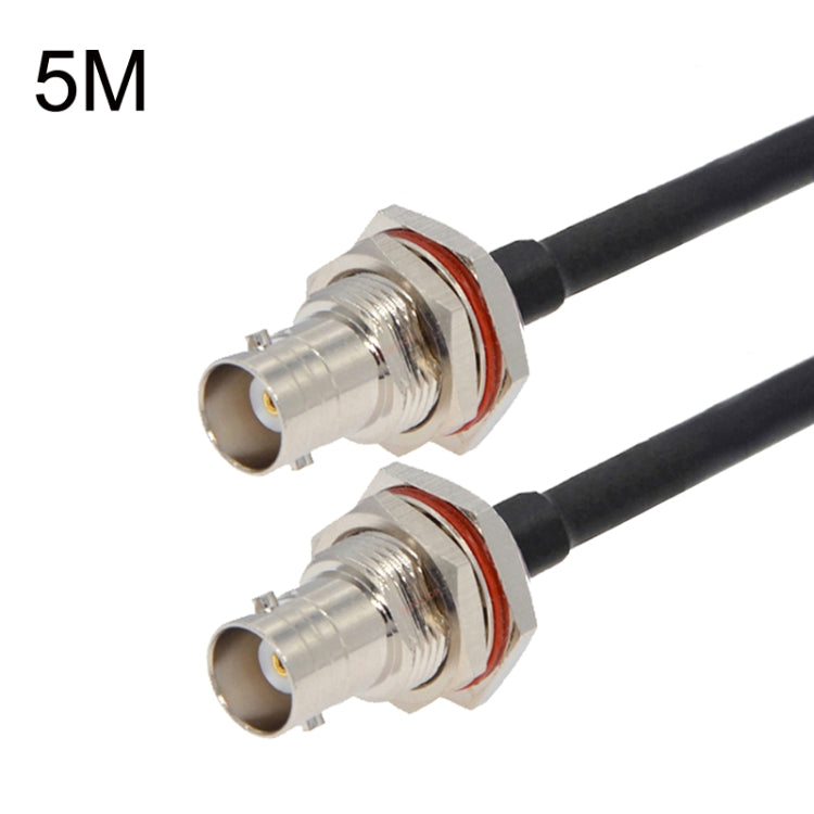 BNC Female To BNC Female RG58 Coaxial Adapter Cable, BNC Female To BNC Female With Waterproof Circle 0.5m, BNC Female To BNC Female With Waterproof Circle 1m, BNC Female To BNC Female With Waterproof Circle 1.5m                                         ...