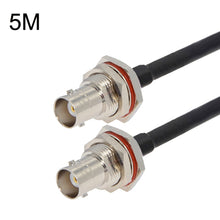 Load image into Gallery viewer, BNC Female To BNC Female RG58 Coaxial Adapter Cable, BNC Female To BNC Female With Waterproof Circle 0.5m, BNC Female To BNC Female With Waterproof Circle 1m, BNC Female To BNC Female With Waterproof Circle 1.5m                                         ...