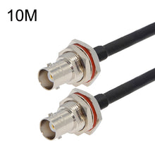 Load image into Gallery viewer, BNC Female To BNC Female RG58 Coaxial Adapter Cable, BNC Female To BNC Female With Waterproof Circle 0.5m, BNC Female To BNC Female With Waterproof Circle 1m, BNC Female To BNC Female With Waterproof Circle 1.5m                                         ...