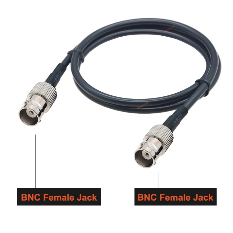 BNC Female To BNC Male RG58 Coaxial Adapter Cable, BNC Female To BNC Female 0.5m, BNC Female To BNC Female 1m, BNC Female To BNC Female 1.5m, BNC Female To BNC Female 3m, BNC Female To BNC Female 5m, BNC Female To BNC Female 10m