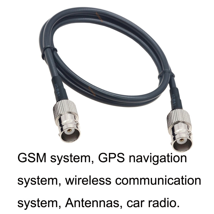 BNC Female To BNC Male RG58 Coaxial Adapter Cable, BNC Female To BNC Female 0.5m, BNC Female To BNC Female 1m, BNC Female To BNC Female 1.5m, BNC Female To BNC Female 3m, BNC Female To BNC Female 5m, BNC Female To BNC Female 10m