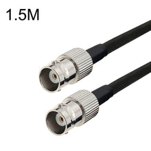 Load image into Gallery viewer, BNC Female To BNC Male RG58 Coaxial Adapter Cable, BNC Female To BNC Female 0.5m, BNC Female To BNC Female 1m, BNC Female To BNC Female 1.5m, BNC Female To BNC Female 3m, BNC Female To BNC Female 5m, BNC Female To BNC Female 10m