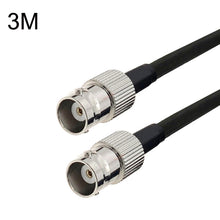Load image into Gallery viewer, BNC Female To BNC Male RG58 Coaxial Adapter Cable, BNC Female To BNC Female 0.5m, BNC Female To BNC Female 1m, BNC Female To BNC Female 1.5m, BNC Female To BNC Female 3m, BNC Female To BNC Female 5m, BNC Female To BNC Female 10m