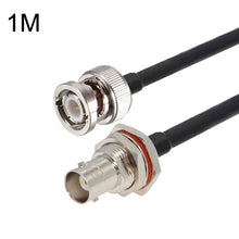 Load image into Gallery viewer, BNC Female With Waterproof Circle To BNC Male RG58 Coaxial Adapter Cable, BNC Female With Waterproof Circle To BNC Male 0.5m, BNC Female With Waterproof Circle To BNC Male 1m, BNC Female With Waterproof Circle To BNC Male 1.5m                          ...