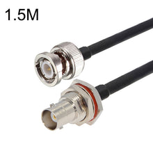 Load image into Gallery viewer, BNC Female With Waterproof Circle To BNC Male RG58 Coaxial Adapter Cable, BNC Female With Waterproof Circle To BNC Male 0.5m, BNC Female With Waterproof Circle To BNC Male 1m, BNC Female With Waterproof Circle To BNC Male 1.5m                          ...