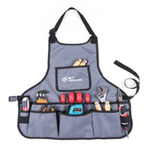 Load image into Gallery viewer, PENGGONG Waterproof Canvas Gardening Apron Tools Bag Electrician Tool Organizer For Toolkit, Grey, ArmyGreen, Blue, Black
