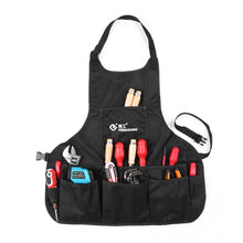 Load image into Gallery viewer, PENGGONG Waterproof Canvas Gardening Apron Tools Bag Electrician Tool Organizer For Toolkit, Black, Grey, ArmyGreen, Blue